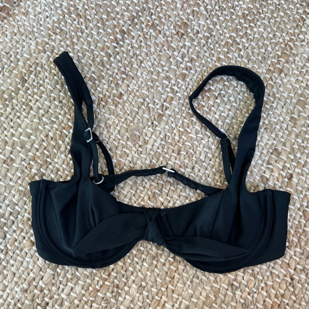 Abercrombie & Fitch Black Bikini Top